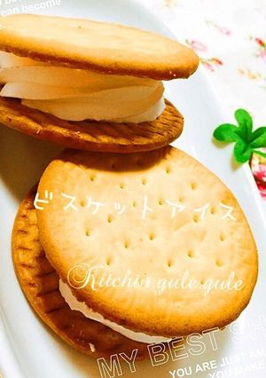 簡単♥️ビスケットアイス-レシピのメイン写真