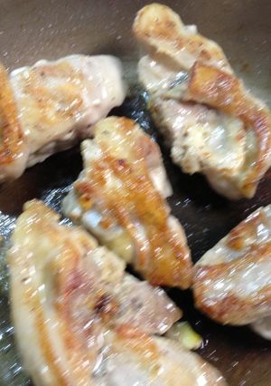 鶏ぶつ切りの塩レモンソテー-レシピのメイン写真