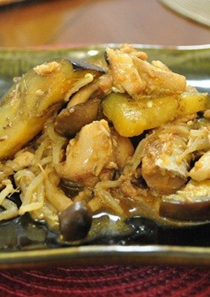 茄子とサバ缶の豆板醤炒め-レシピのメイン写真