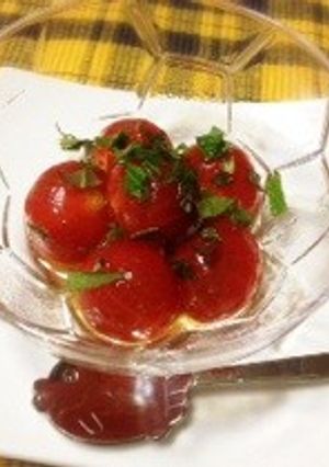 ミニトマトのハニーマリネ-レシピのメイン写真