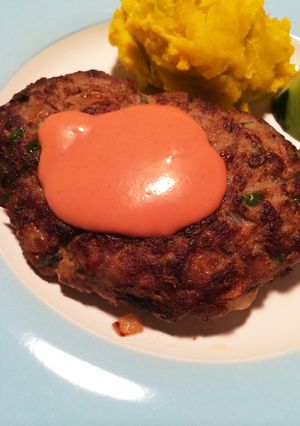 簡単！柔らか家ハンバーグ♡-レシピのメイン写真