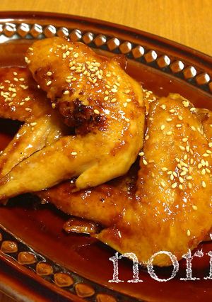 手羽先の甘辛焼き-レシピのメイン写真