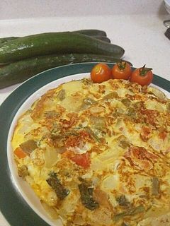 がん予防★低温蒸し野菜のスペインオムレツ-レシピのメイン写真