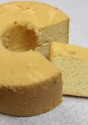 大豆粉のシフォンケーキ-レシピのメイン写真