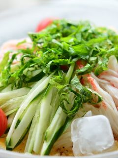 冷やし中華風そうめん-レシピのメイン写真