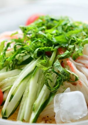 冷やし中華風そうめん-レシピのメイン写真