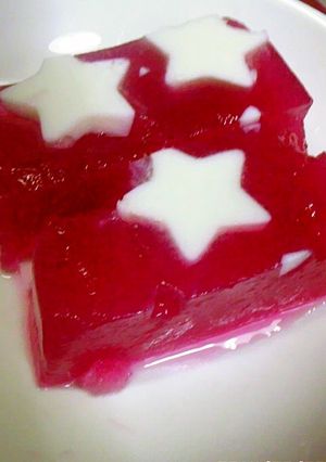 赤紫蘇ジュースデザート♪違った味わいに♡-レシピのメイン写真