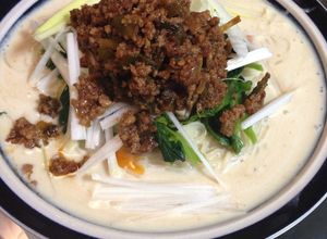 豆乳消費混ぜるだけ簡単冷やし中華坦々麺風-レシピのメイン写真