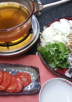 鱧(はも)鍋ー熱い鍋で暑気払い-レシピのメイン写真