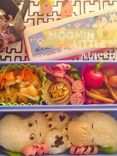 ゆで卵でリトルミィ☆キャラ弁-レシピのメイン写真
