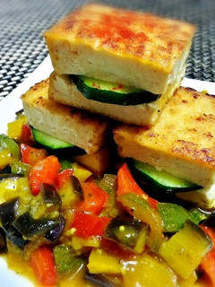 ♪厚揚げのカレー野菜ソース♪-レシピのメイン写真