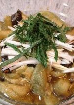焼き茄子のピリ辛香味野菜あえ-レシピのメイン写真