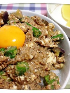 鯖の味噌煮缶deなめろう丼〜冷汁ご飯-レシピのメイン写真