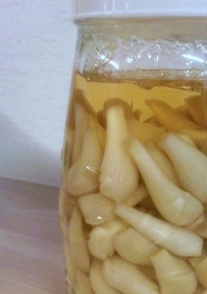 自家製甘酢で簡単らっきょう漬け-レシピのメイン写真