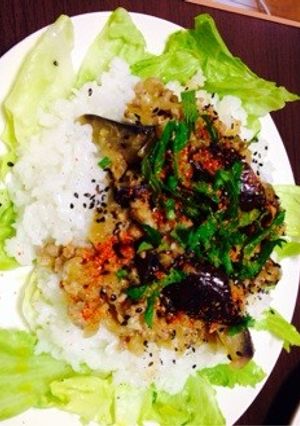最高においしいナスの肉味噌-レシピのメイン写真
