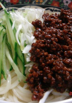 ジャージャー麺-レシピのメイン写真