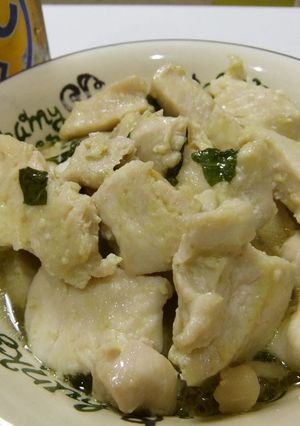 鶏胸肉のバジルオイル煮-レシピのメイン写真