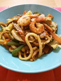 簡単☆醤油味の焼きうどん-レシピのメイン写真