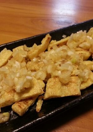 炒り油揚げコンビネーションネギダレ添え-レシピのメイン写真