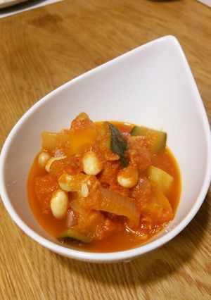 夏野菜でつくるトマトカレー-レシピのメイン写真