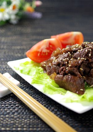 生姜入も選べる簡単二刀流▶牛肉あま辛炒め-レシピのメイン写真