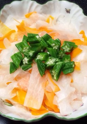 夏のさっぱりサラダ-レシピのメイン写真