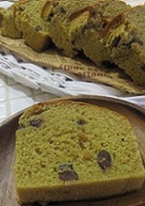 卵も牛乳も使わない抹茶パウンドケーキ-レシピのメイン写真