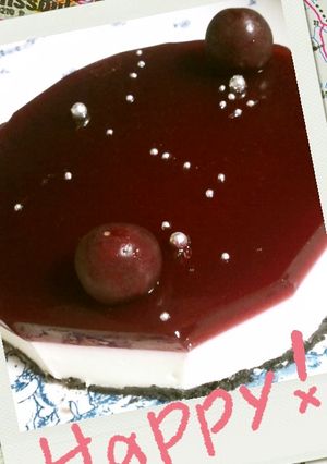 簡単！七夕星座夏の大三角形デコケーキ-レシピのメイン写真