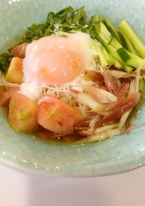 トマト素麺-レシピのメイン写真