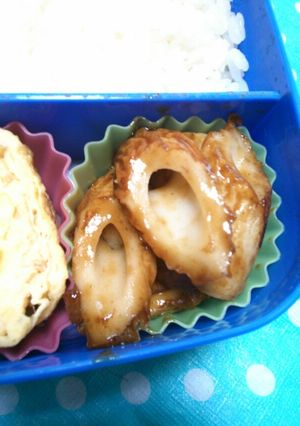 竹輪ウスターソース炒め-レシピのメイン写真