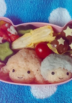 キャラ弁、キキララ☆-レシピのメイン写真