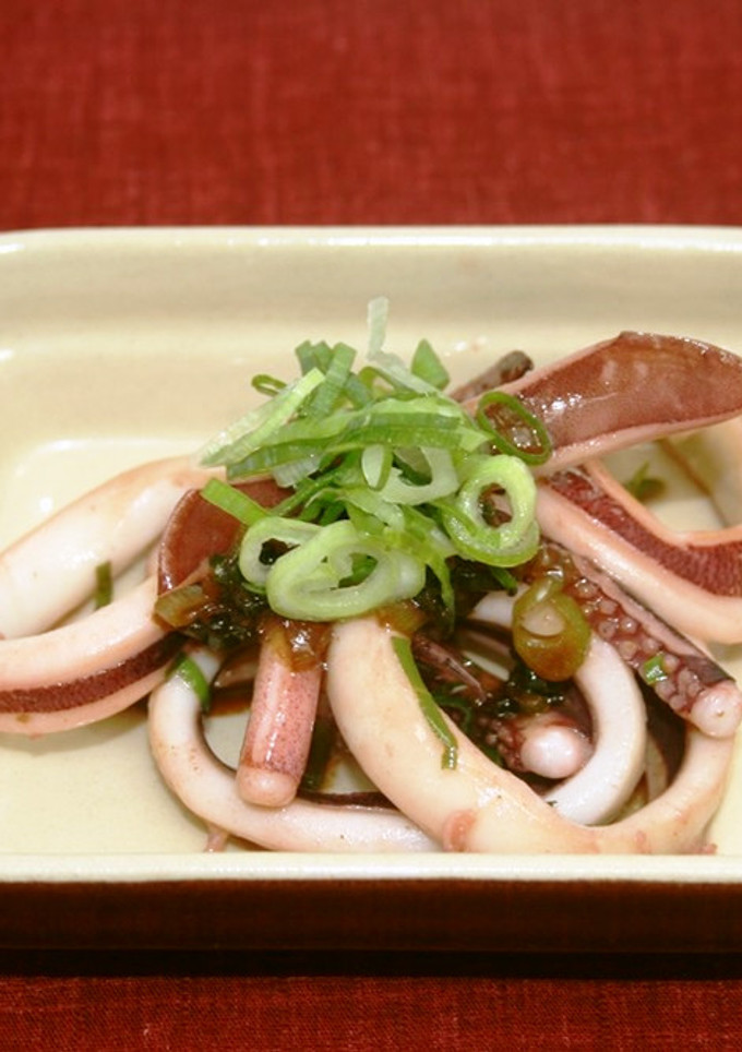 中華風いかとネギのバター炒め-レシピのメイン写真