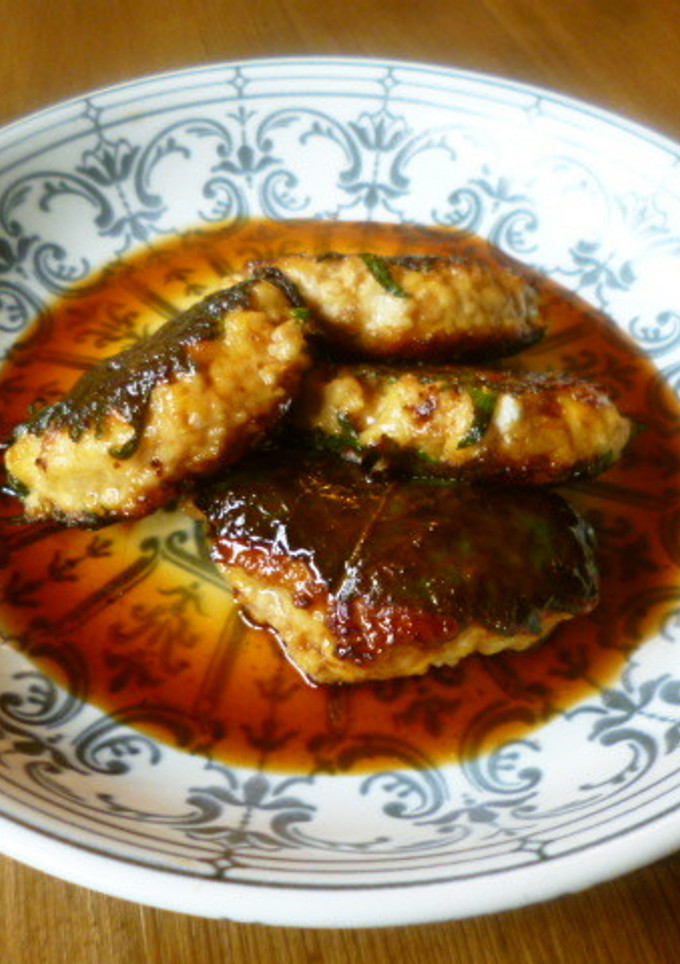 シソ巻きつくねの照り焼き♪-レシピのメイン写真