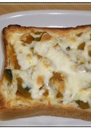 かぼちゃのマヨチーズトースト-レシピのメイン写真