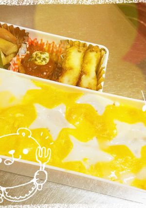 星型☆オムライス-レシピのメイン写真