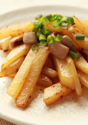 ポテトの塩辛炒め-レシピのメイン写真