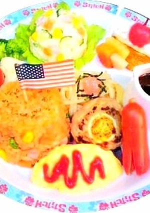 苦手克服♪お子様ランチ-レシピのメイン写真