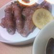 塩レモンで♪アスパラの豚肉巻き