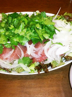 タイ風?カツオのたたきサラダ-レシピのメイン写真