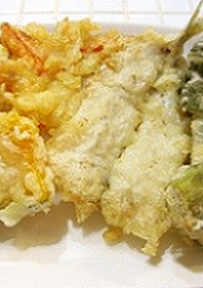 卵を使わないサクサク天ぷら-レシピのメイン写真