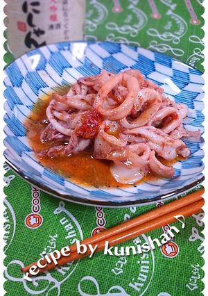 イカのトマトソース炒め♪-レシピのメイン写真