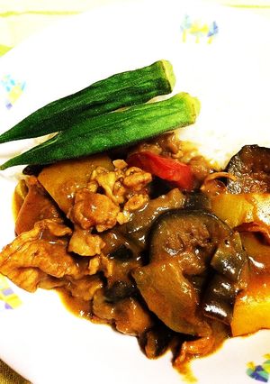 豆乳☆夏野菜カレー-レシピのメイン写真
