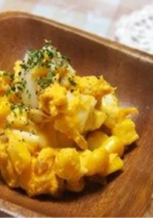 なめたけで簡単♪マヨ無し卵サラダ-レシピのメイン写真