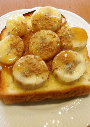 バナナトースト-レシピのメイン写真