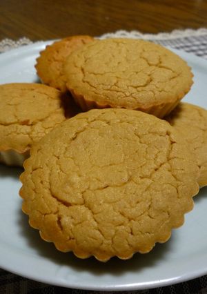 低糖質　おからのスフレ風チーズケーキ-レシピのメイン写真