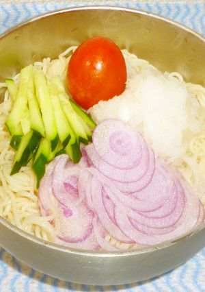 パパの七夕冷やし卸し素麺-レシピのメイン写真