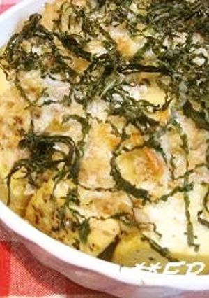 大葉たっぷり豆腐のツナマヨグラタン～♪♪-レシピのメイン写真