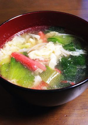 カニカマ玉子スープ(^o^)-レシピのメイン写真
