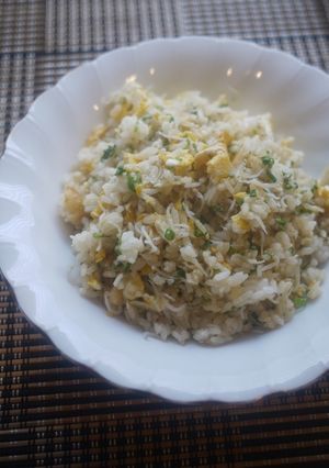 タニタさんに学べ☆おからご飯でしらす炒飯-レシピのメイン写真