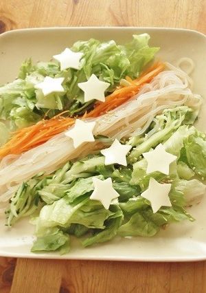 ヘルシー☆天の川サラダ-レシピのメイン写真